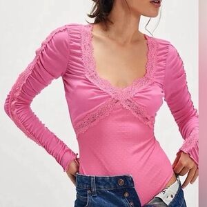 Free People Intimately Forever Young Bodysuit